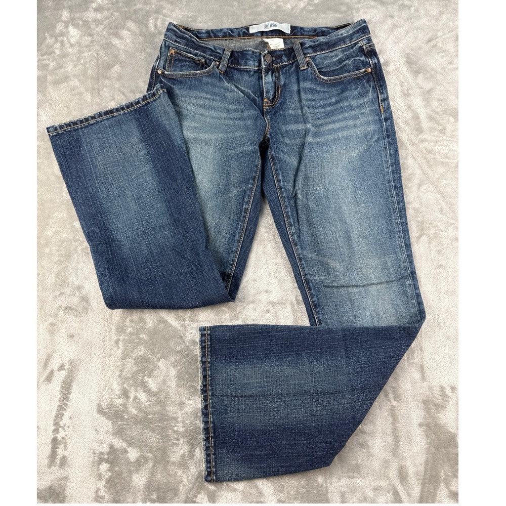 Gap Original Flare‎ Jeans Womens 6A Blue Medium Wash Denim Mid Rise Vintage 2006